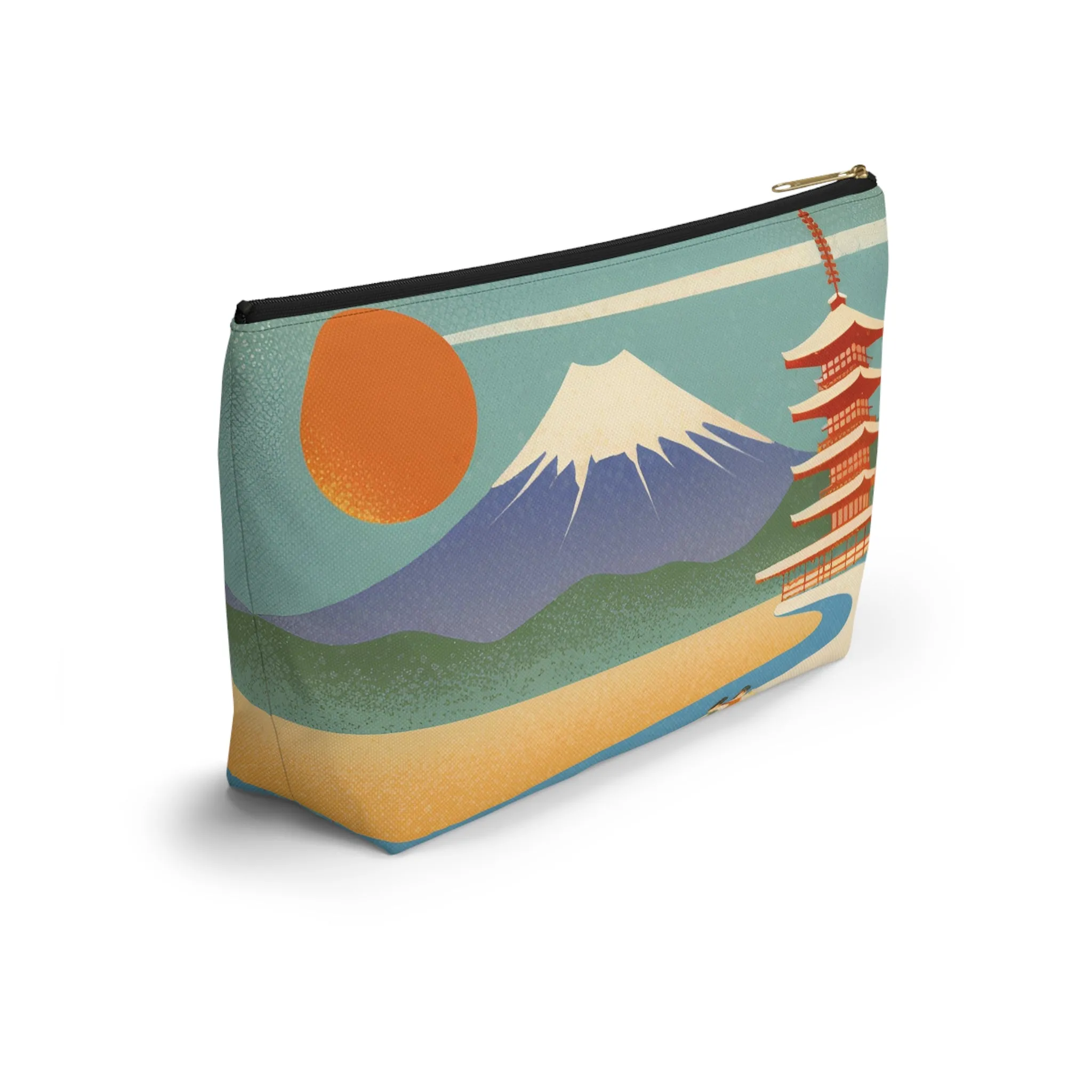 Summer Journey to Fuji | Portable Tech Pouch for Gamers & Remote Workers