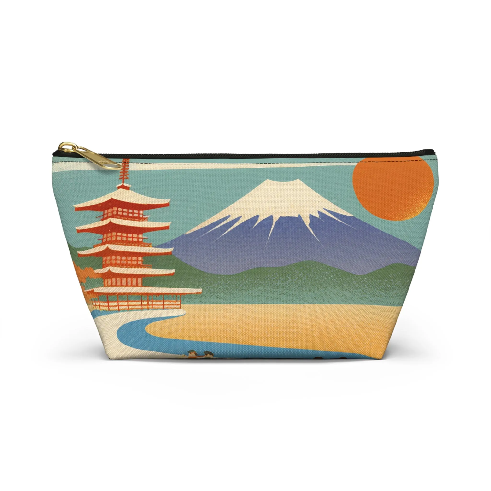 Summer Journey to Fuji | Portable Tech Pouch for Gamers & Remote Workers