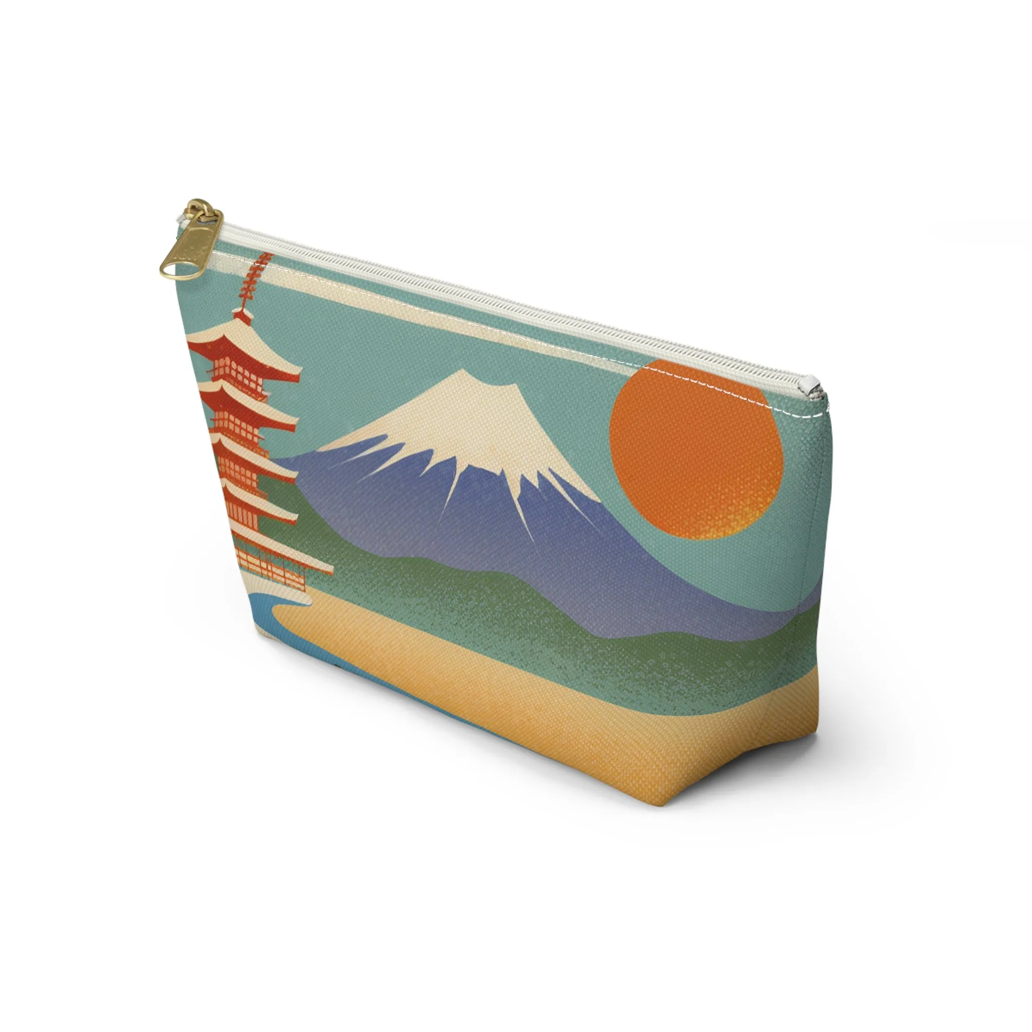 Summer Journey to Fuji | Portable Tech Pouch for Gamers & Remote Workers