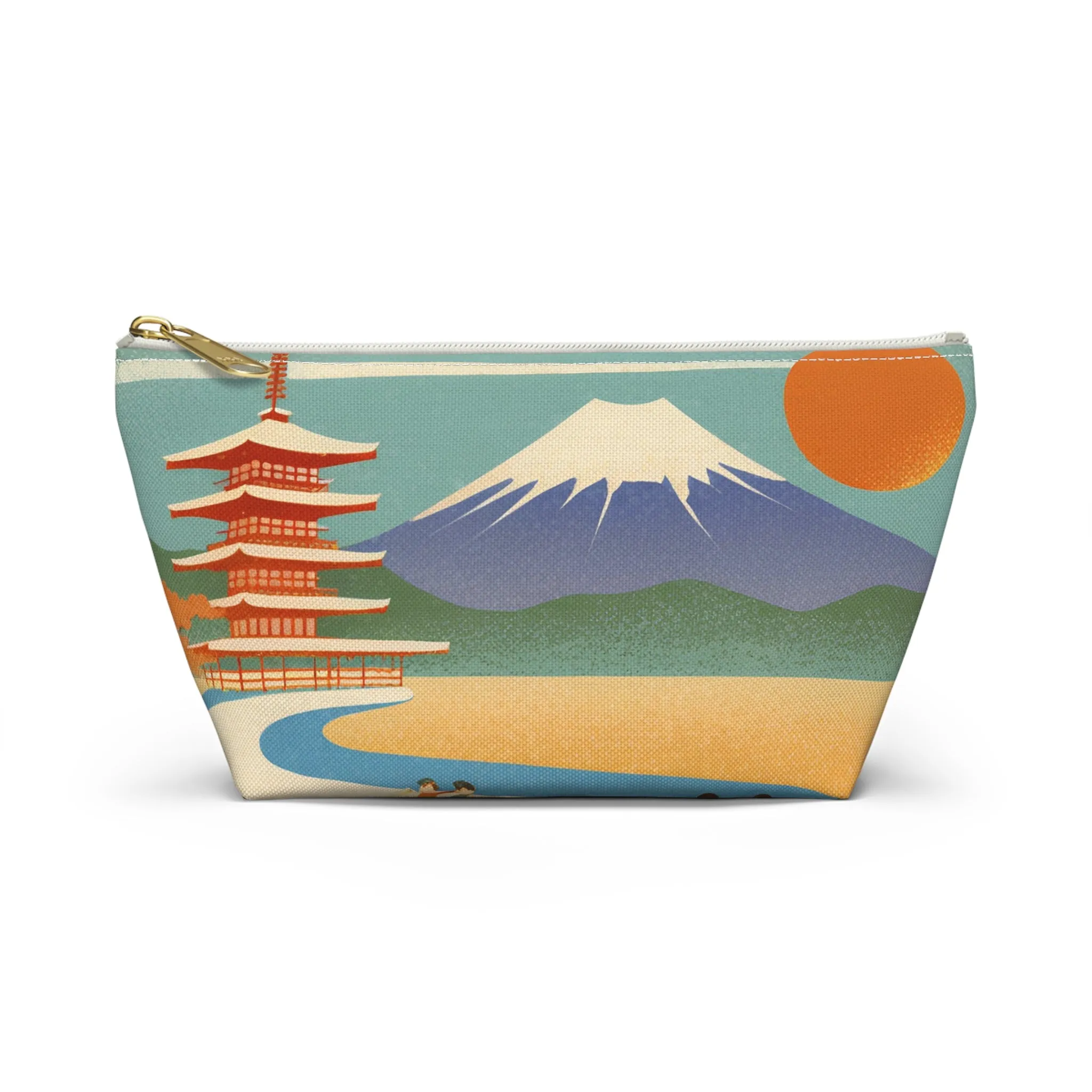 Summer Journey to Fuji | Portable Tech Pouch for Gamers & Remote Workers