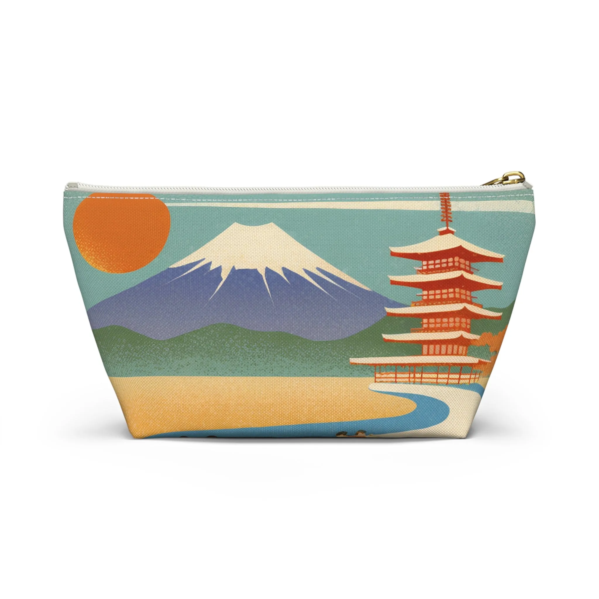 Summer Journey to Fuji | Portable Tech Pouch for Gamers & Remote Workers