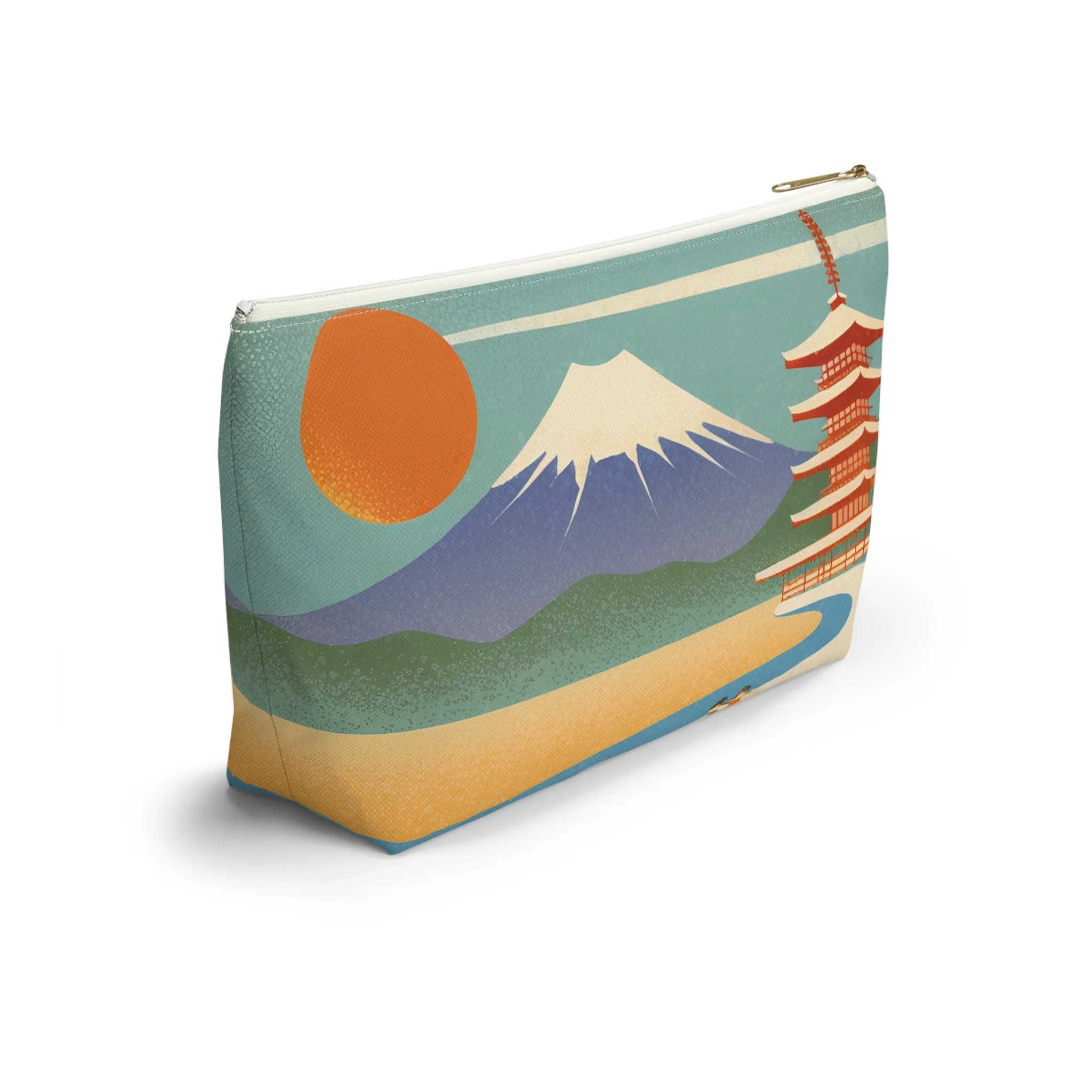 Summer Journey to Fuji | Portable Tech Pouch for Gamers & Remote Workers