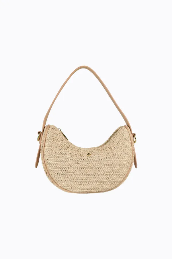 Sunkissed Shoulder Bag Natural Raffia/Gold