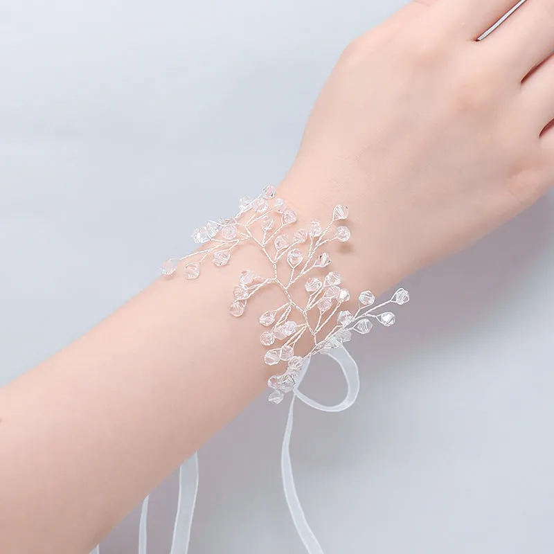 Super Fairy Sisters Korean Style Wedding Bracelet - Children's Hand Flower