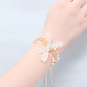 Super Fairy Sisters Korean Style Wedding Bracelet - Children's Hand Flower
