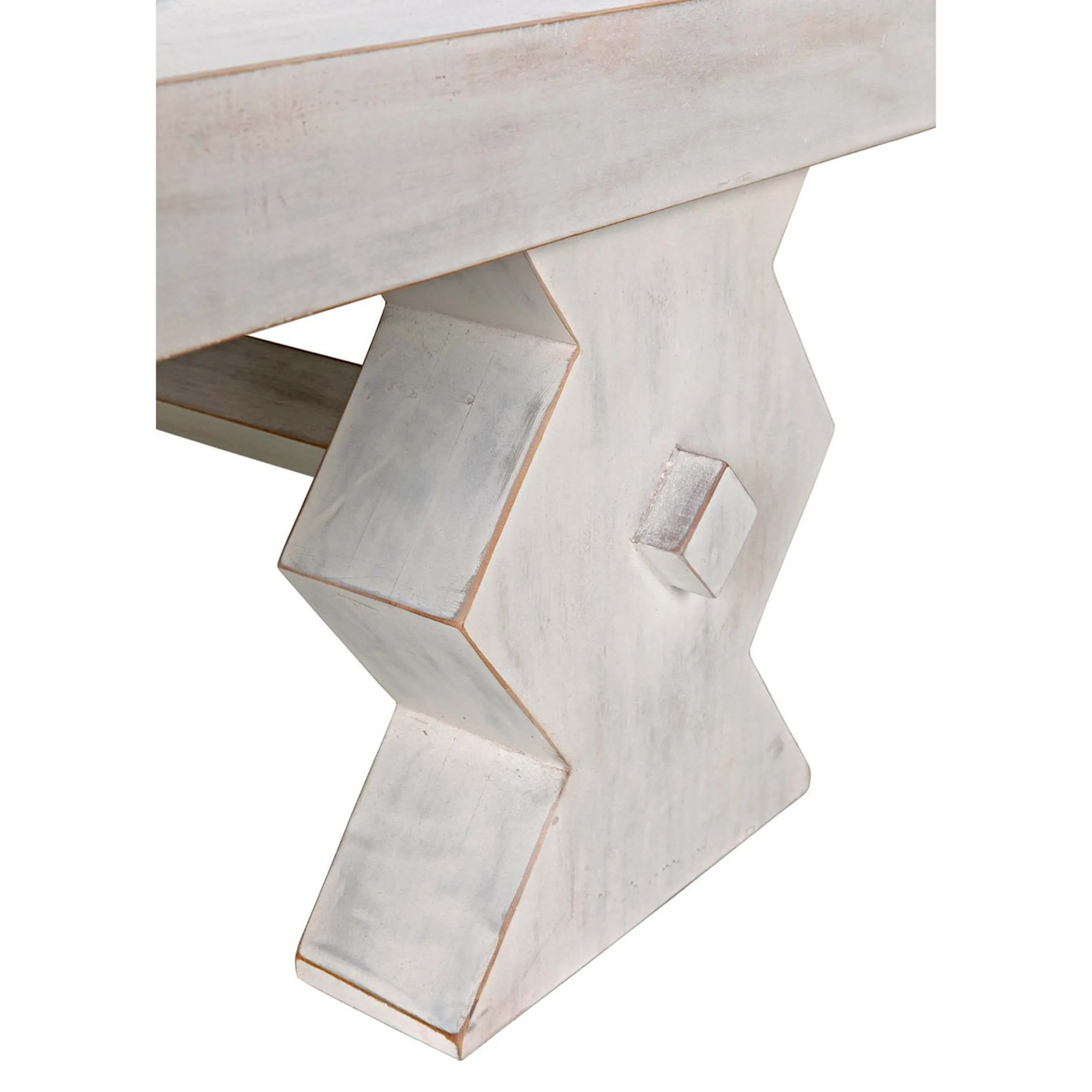 Suzu Coffee Table, White Wash