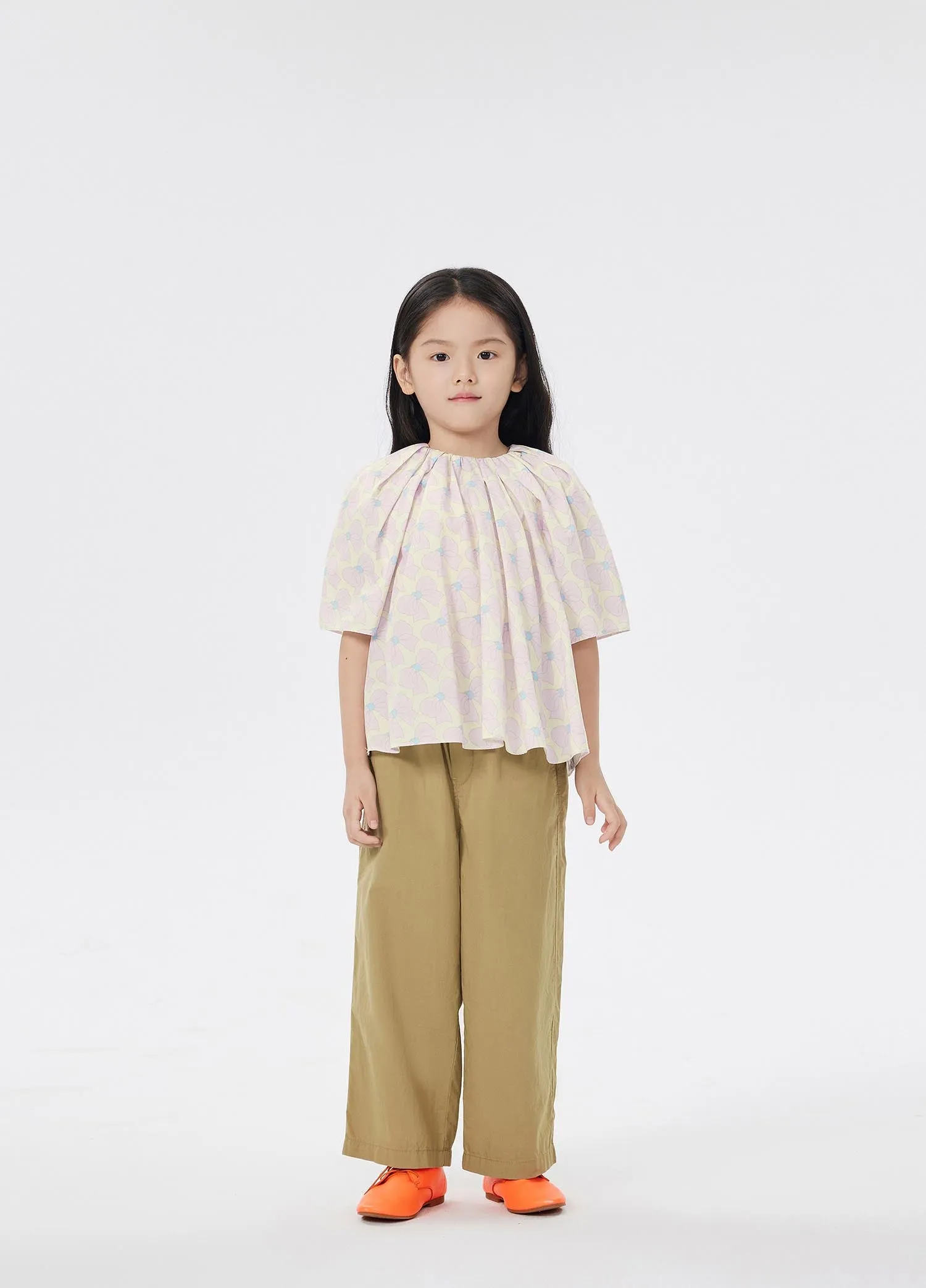 T-Shirt / jnby by JNBY Full Bowknot Print Middle Sleeve Top