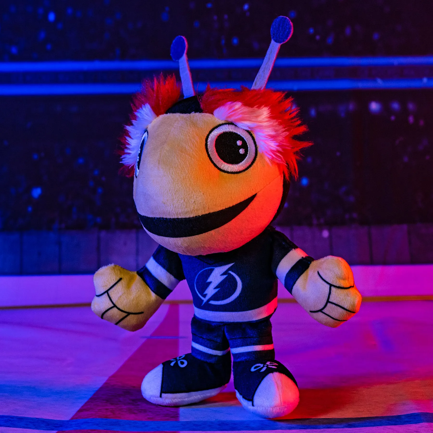 Tampa Bay Lightning Thunderbug 8" Mascot Kuricha  Plush