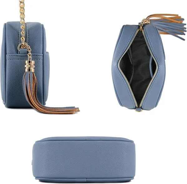 Tassel Small Crossbody Bag Camera Bag