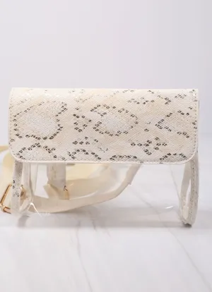 Tatum Convertible Clear Bag