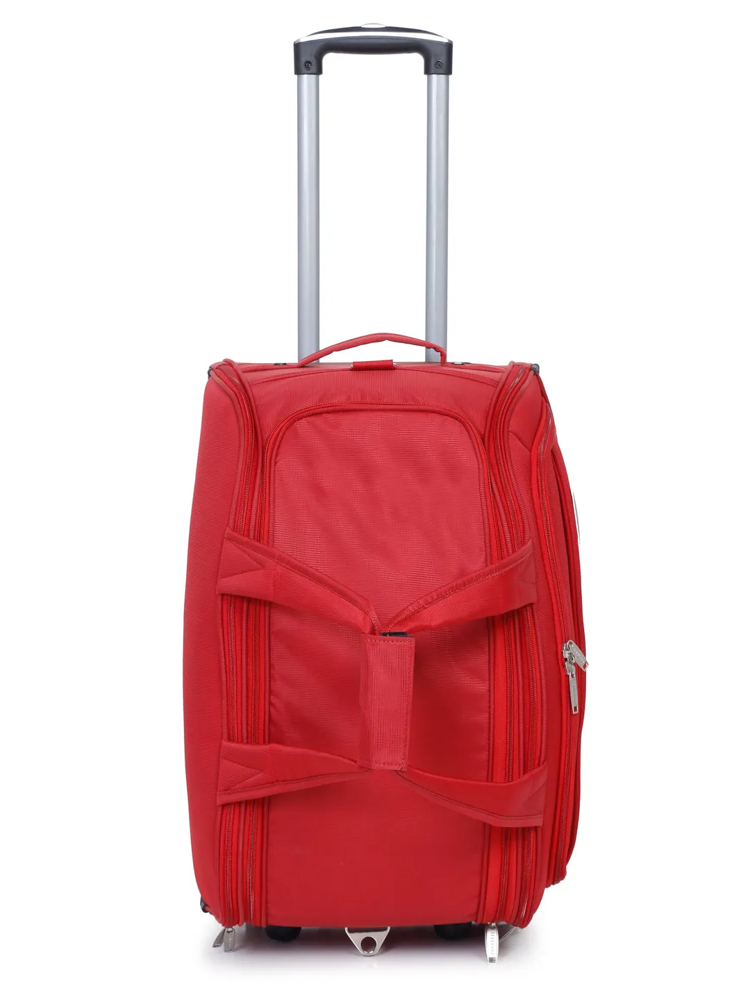 Teakwood Large Duffle Trolley Bag - Red