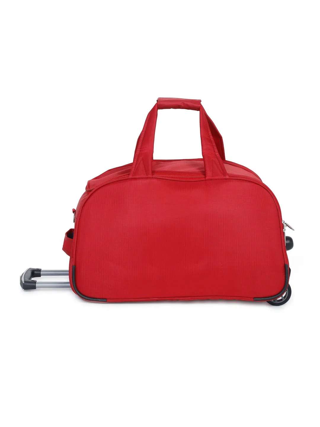 Teakwood Large Duffle Trolley Bag - Red