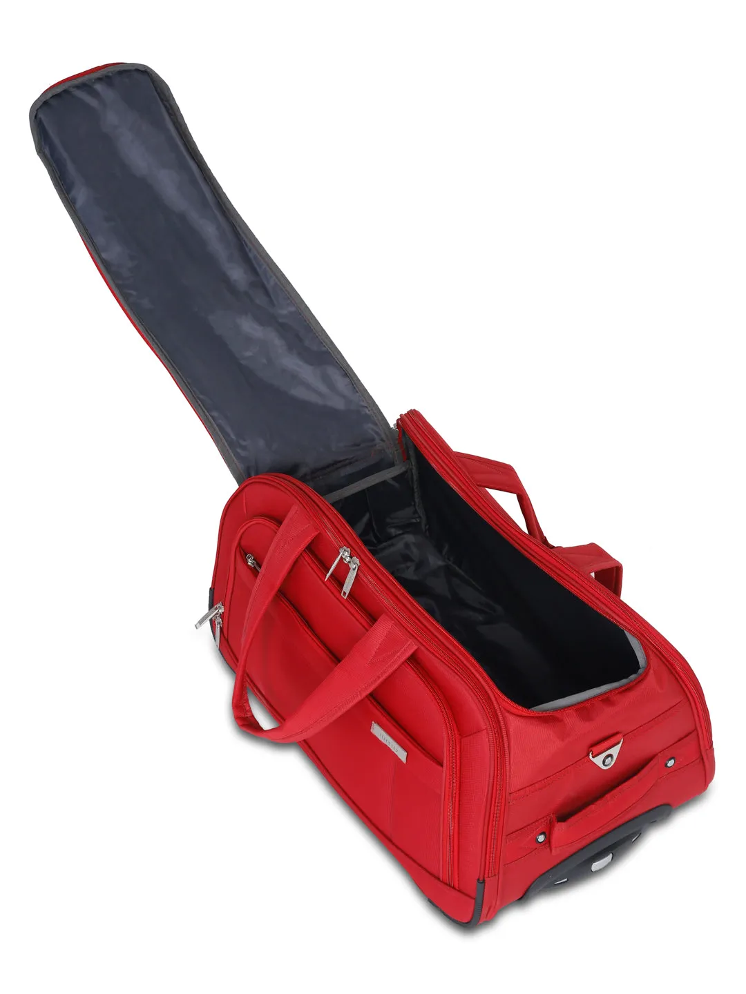 Teakwood Large Duffle Trolley Bag - Red