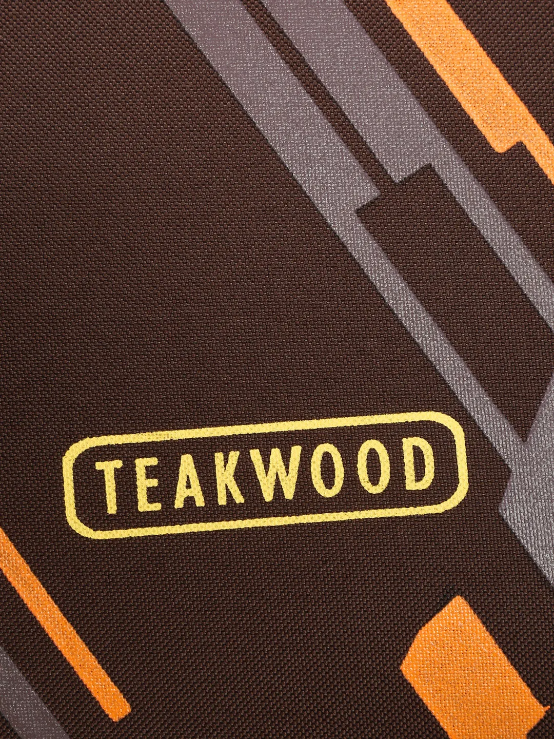 Teakwood Leather Brown Printed Large Duffel Bag
