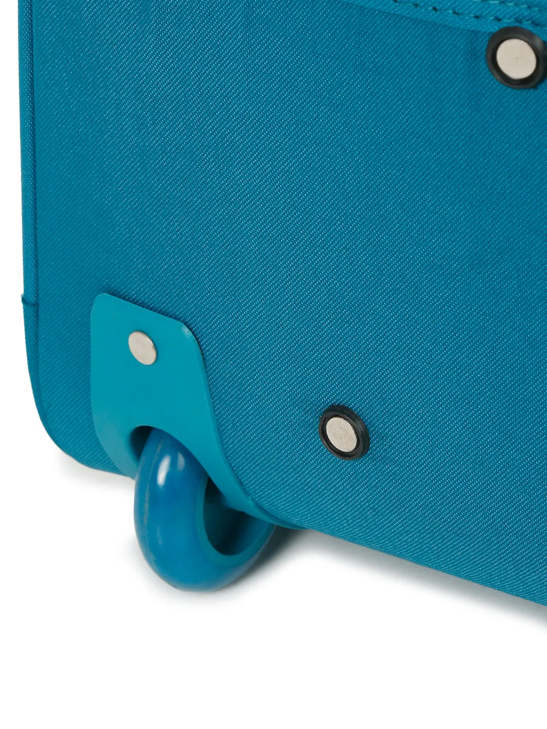 Teal Printed Cabin Duffel Trolley Bag