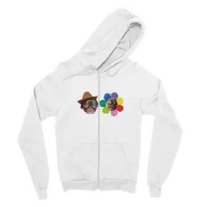 Teddy & Chilli Classic Unisex Zip Hoodie