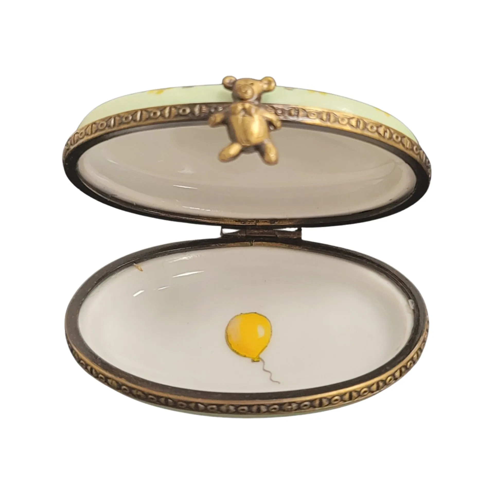 Teddy Bear on Oval Pill