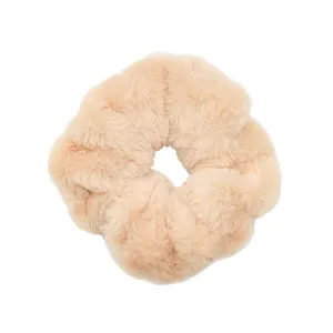 Teddy Bear Scrunchie in Butterscotch