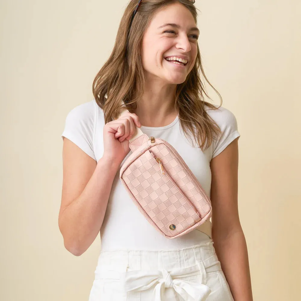 The Darling Effect - Urban Check Belt Bag