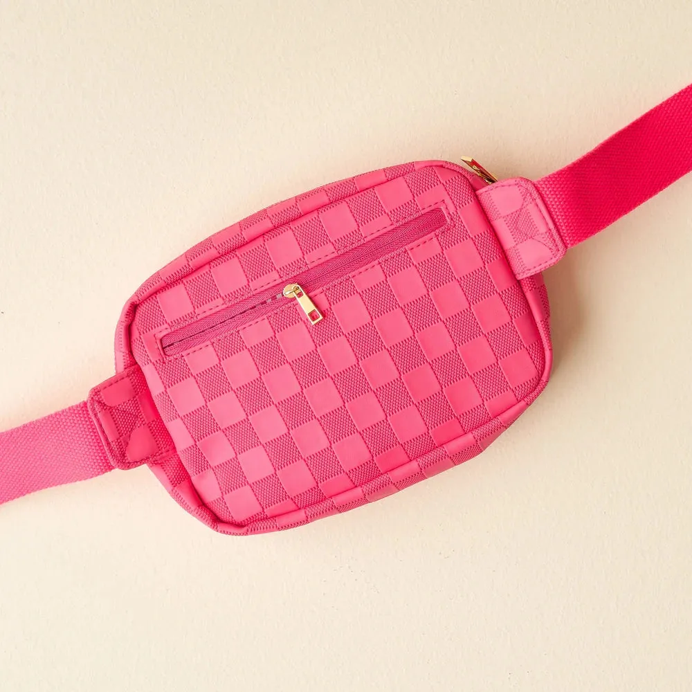 The Darling Effect - Urban Check Belt Bag