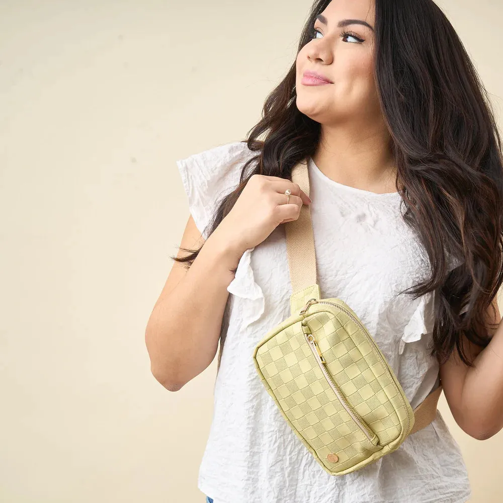 The Darling Effect - Urban Check Belt Bag
