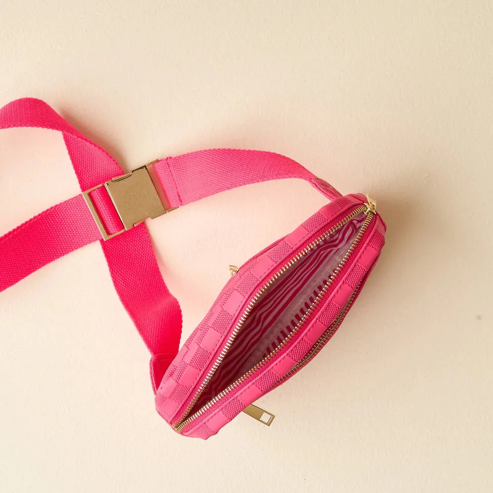 The Darling Effect - Urban Check Belt Bag