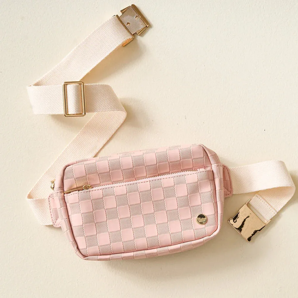 The Darling Effect - Urban Check Belt Bag