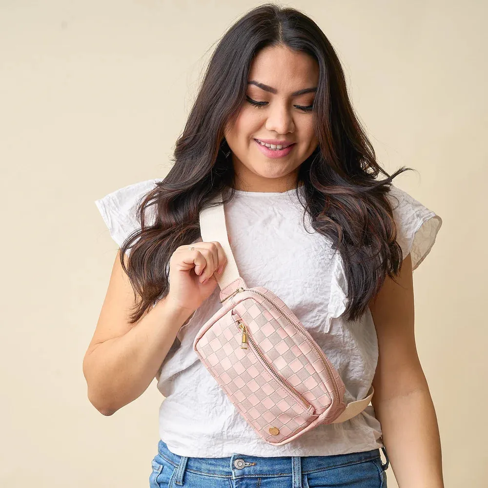 The Darling Effect - Urban Check Belt Bag