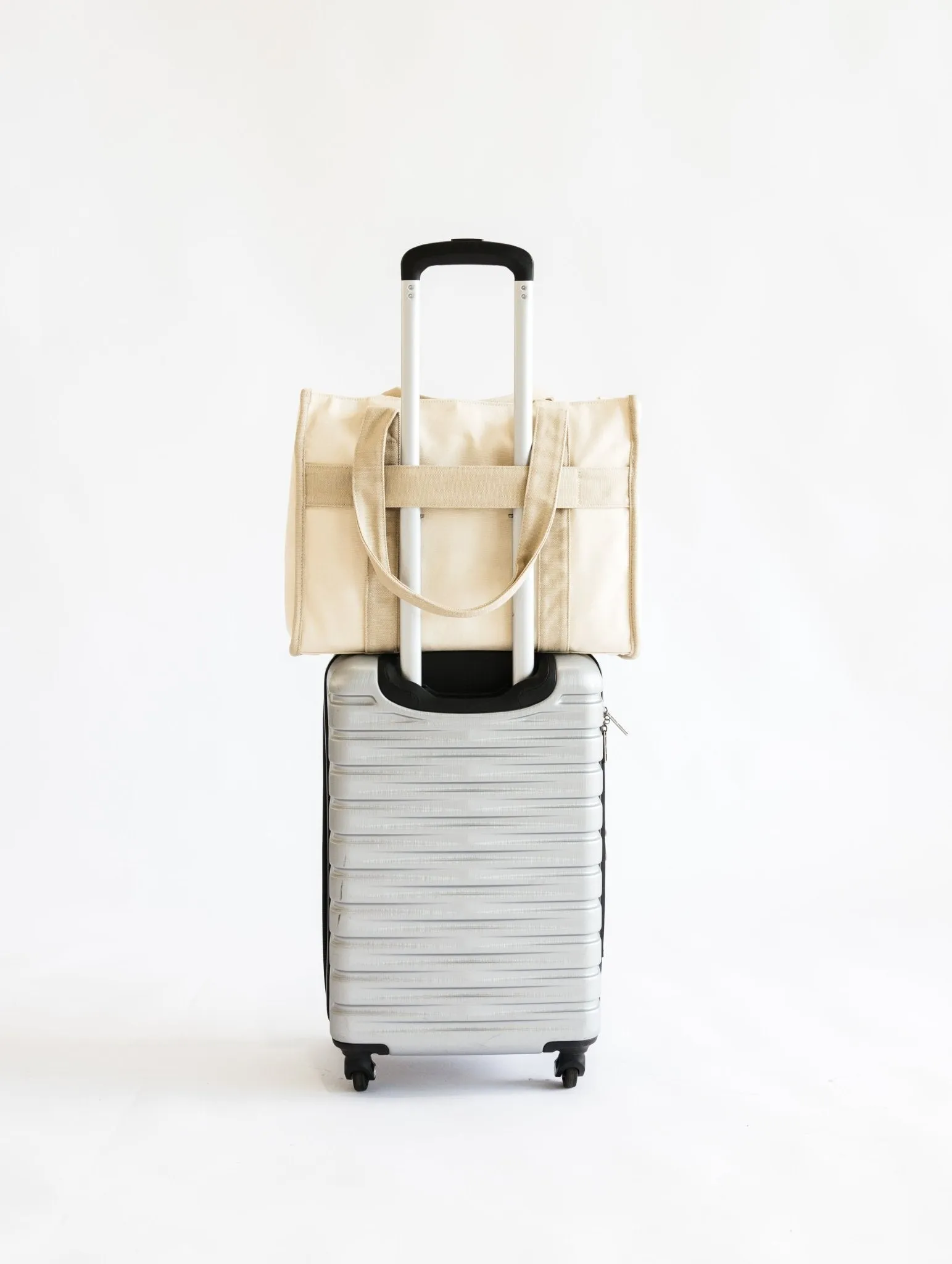 The Everyday Bambi Bag Natural/Taupe with insert