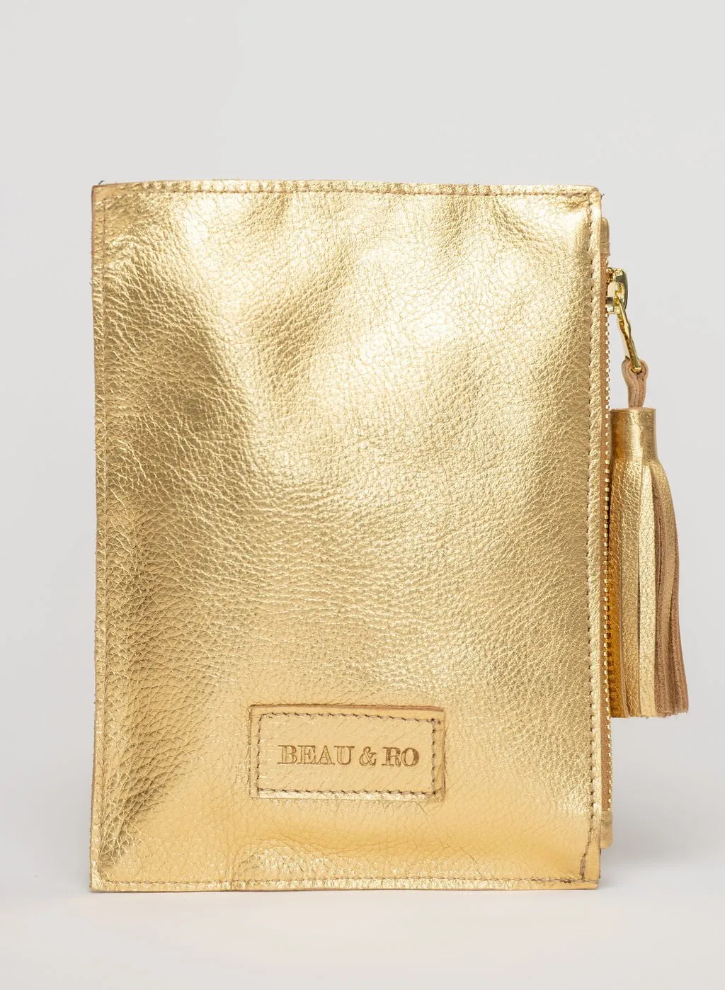 The Metal Ring Wristlet | Gold