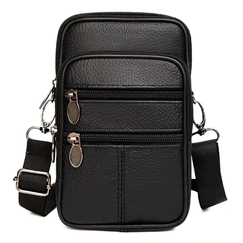 The Valachi Genuine Leather Fanny Pack/Messenger Bags