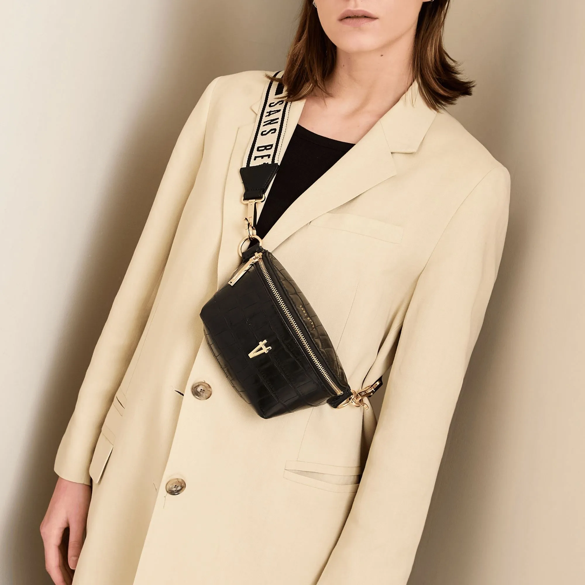 Tiny Spark Crossbody - Noir