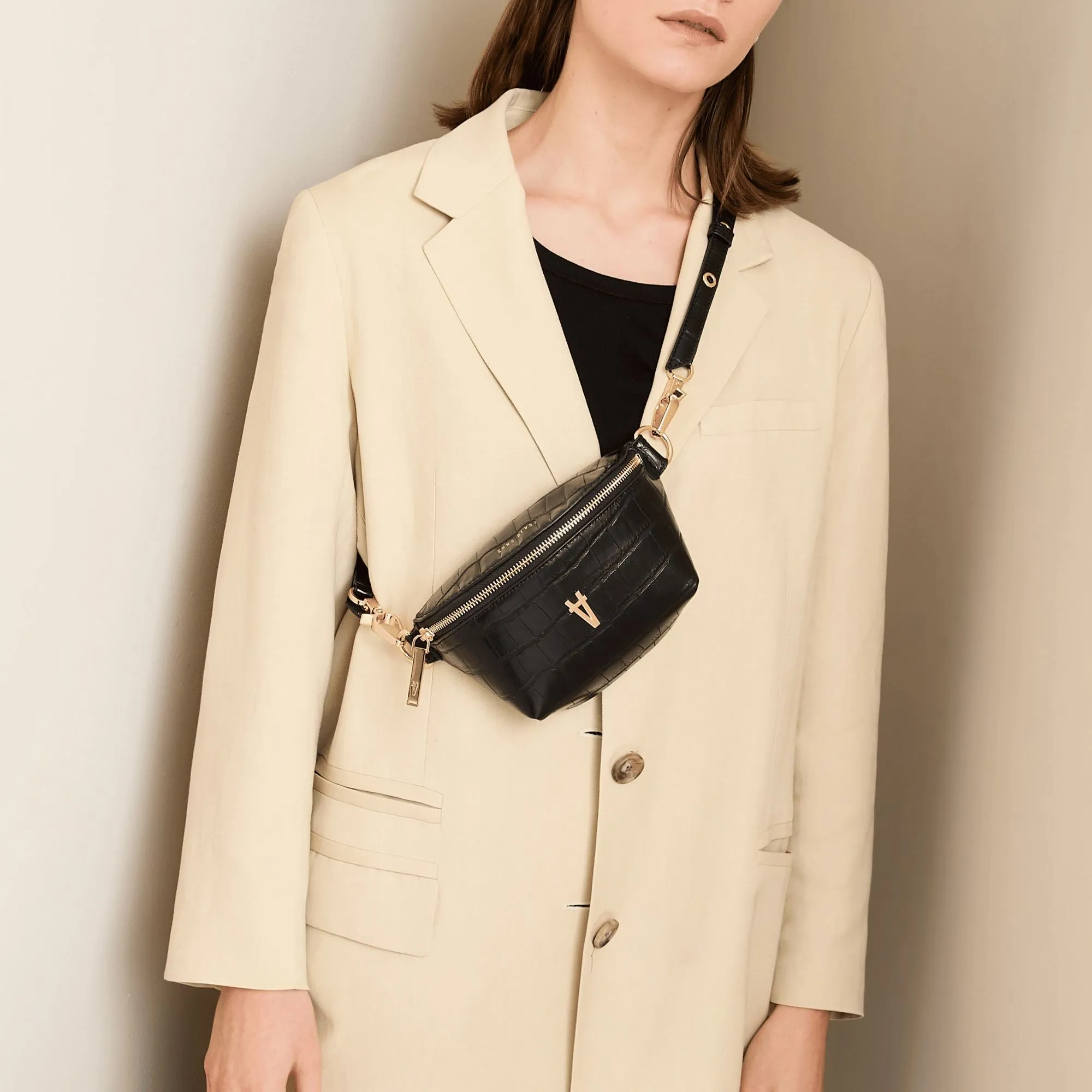 Tiny Spark Crossbody - Noir