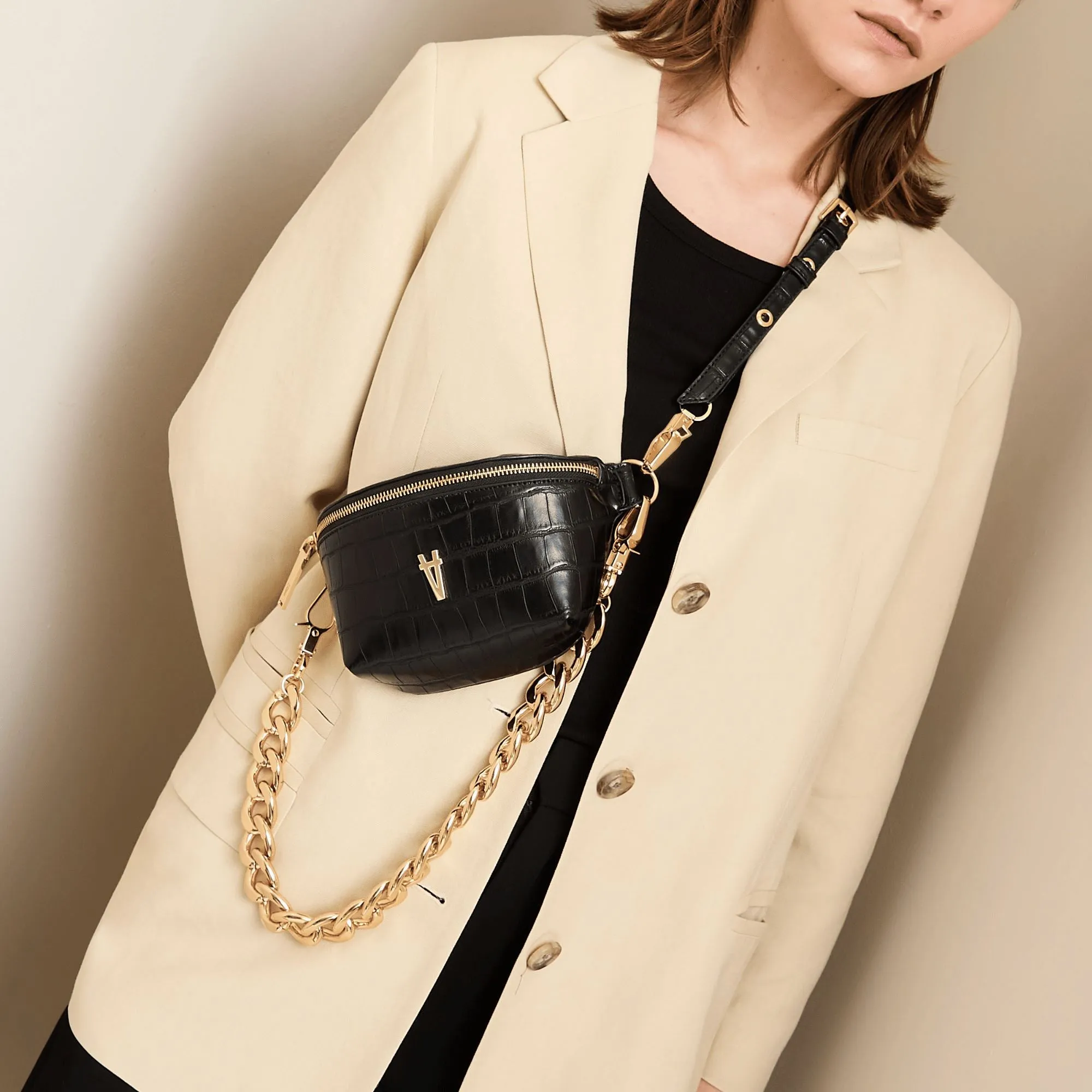 Tiny Spark Crossbody - Noir