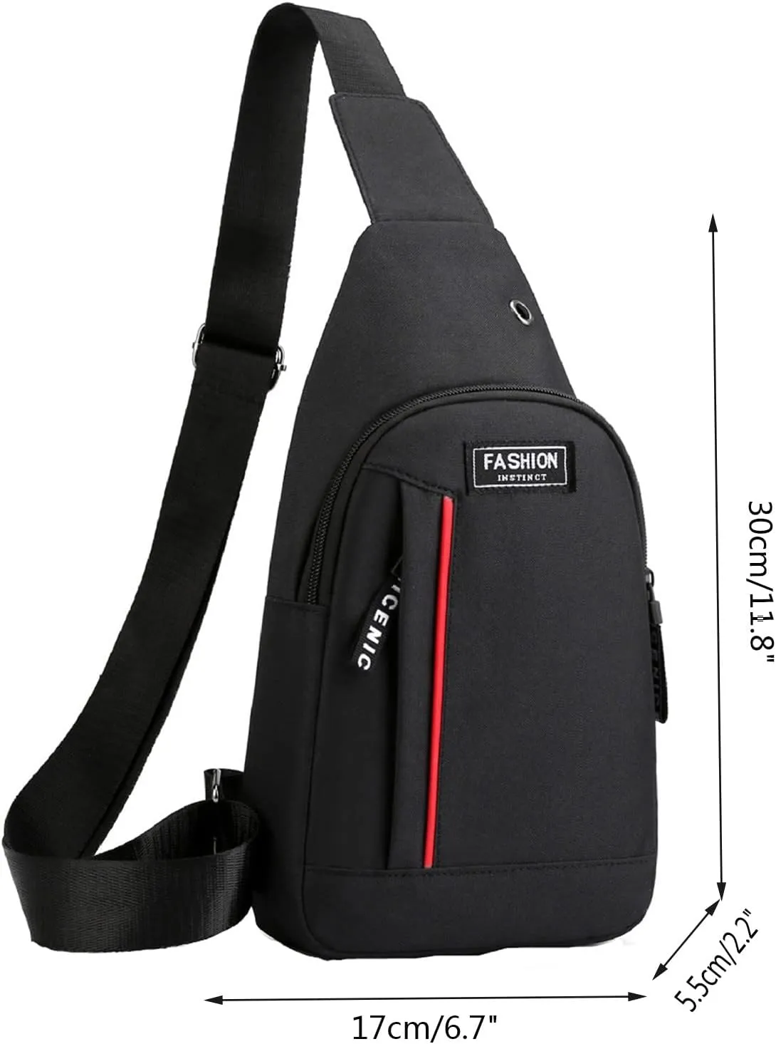 Tote Bag For Women And Men Chest Bag Sling Bag Small Crossbody Pu Leather Satchel Daypack Fashion Shoulder Strap Bags
