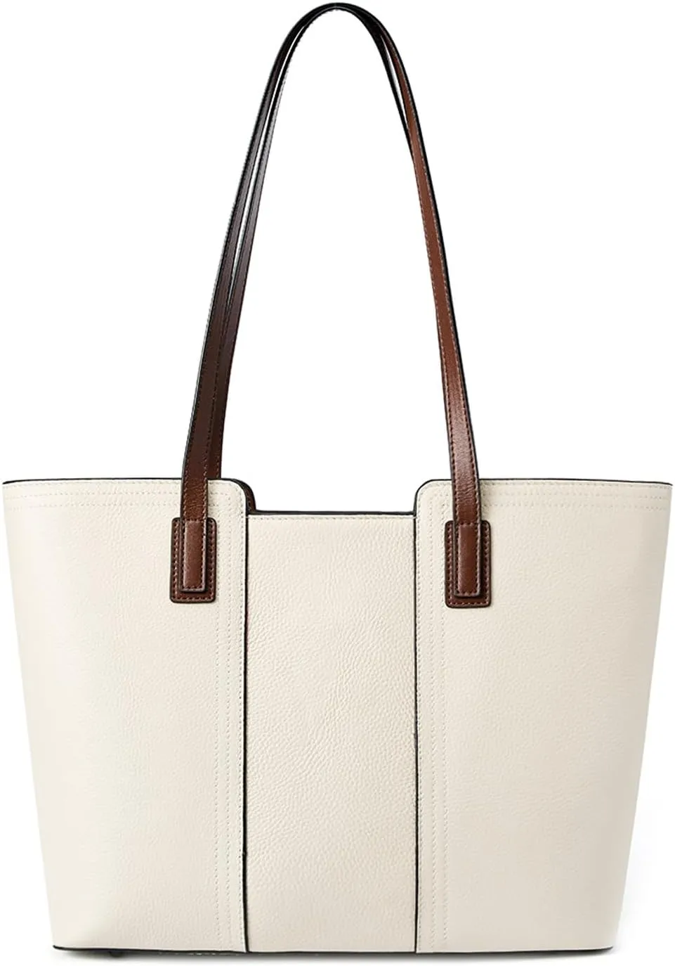 Tote Bag for Women Genuine Leather Shoulder Bags Top Handle Handbag for Travel Shopping Carry Multipurpose
