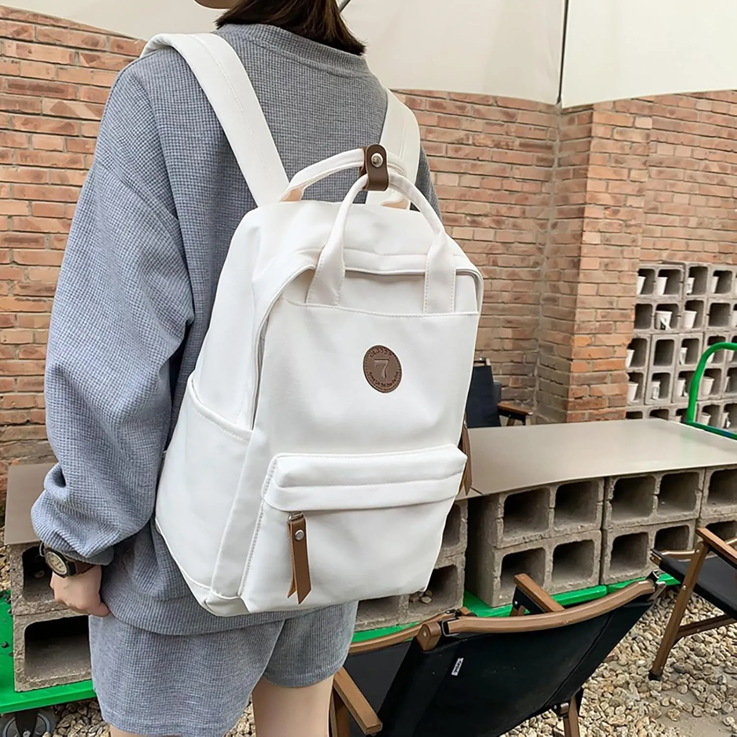 Tote Bag For Women Ultra Light Backpack Portable Folding Female Large Capacity Outdoor Leisure Hiking Travel Day pack L