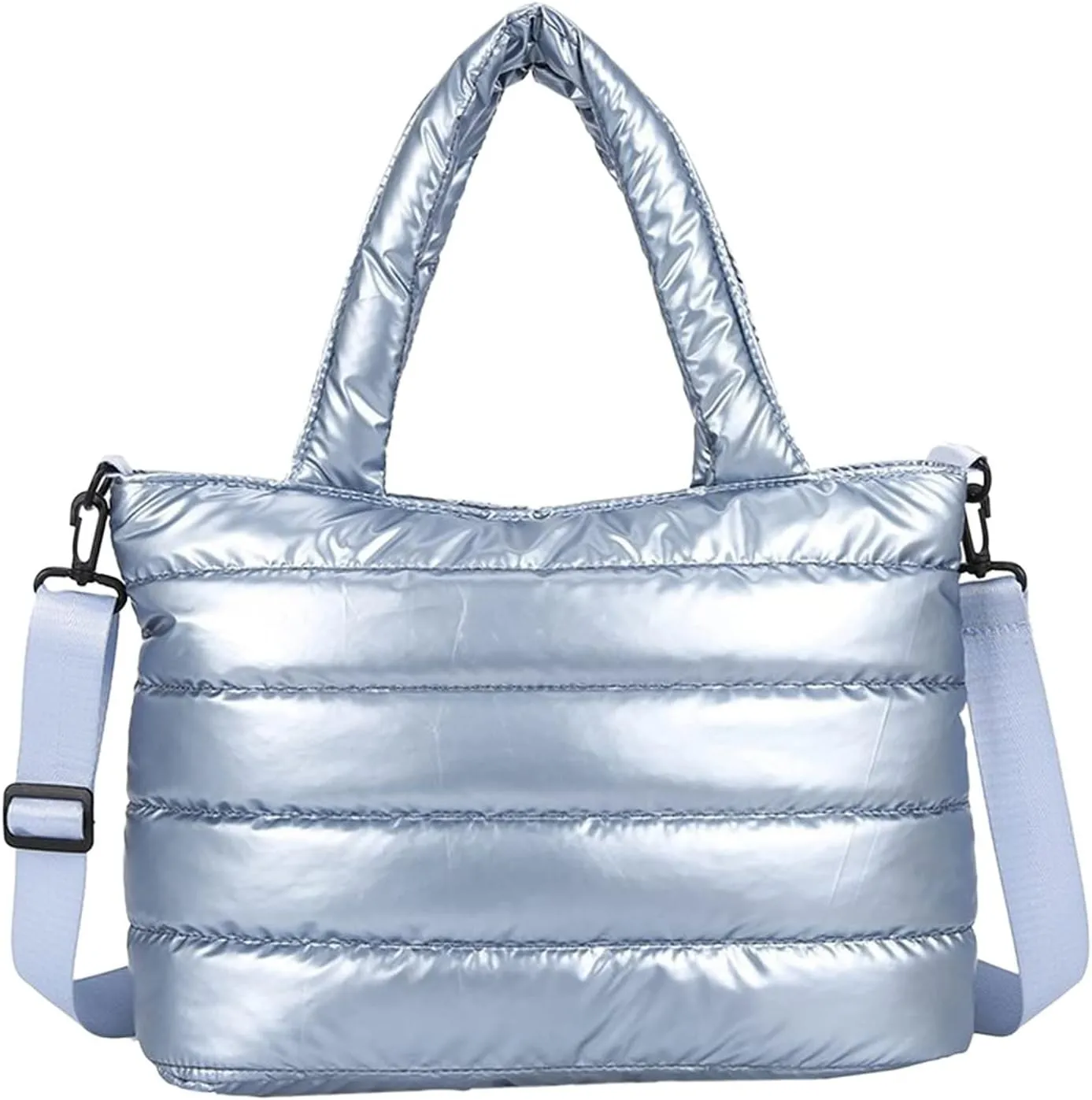 Tote Bag For Women Work Large Quilted Shoulder Bag Carryall Puffer Hobo Bag For Family Friends Travel College