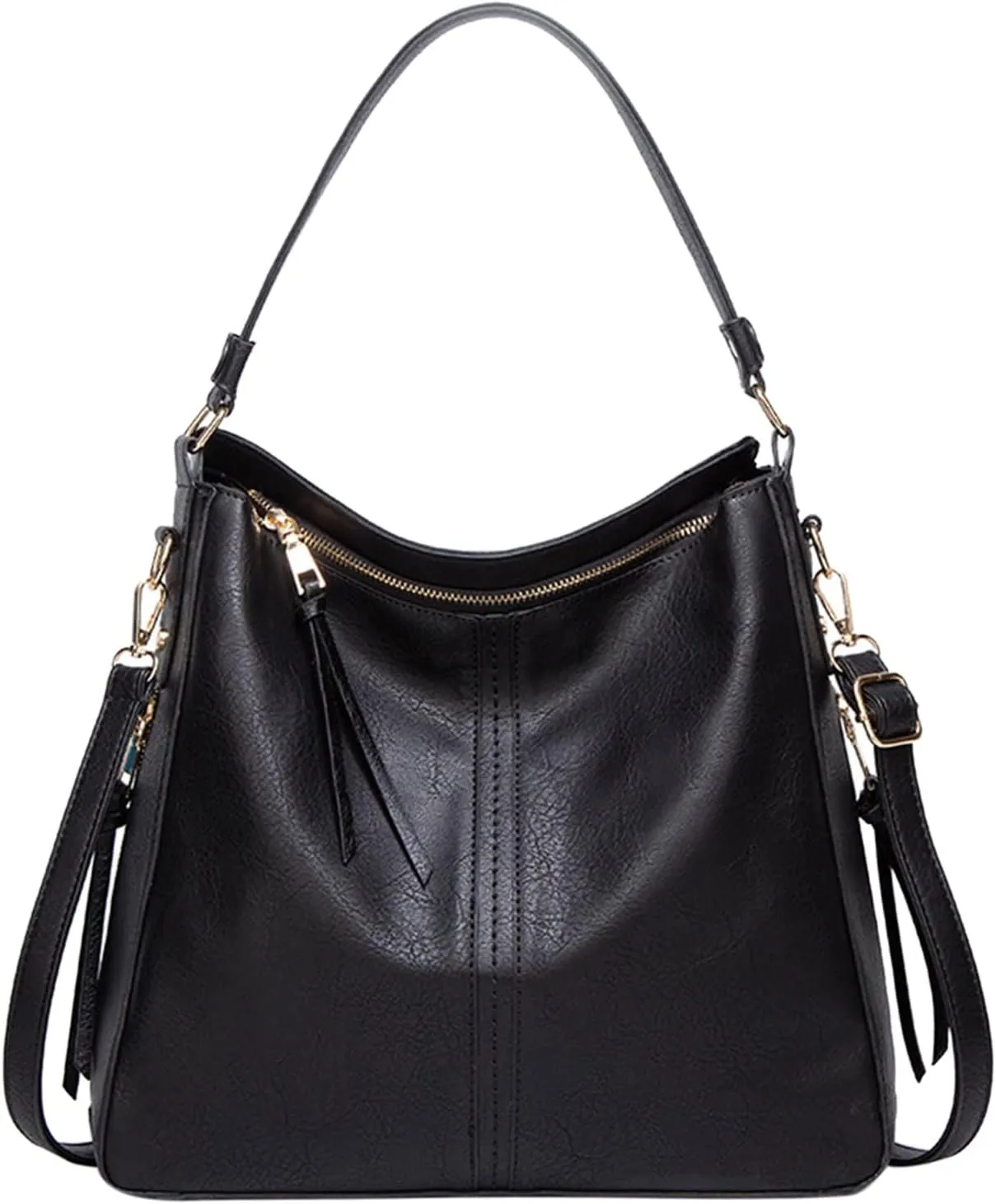 Tote Bag For Women Work Retro Soft Leather Large Crossbody Bag Shoulder Handbags For Her Friends Travel College