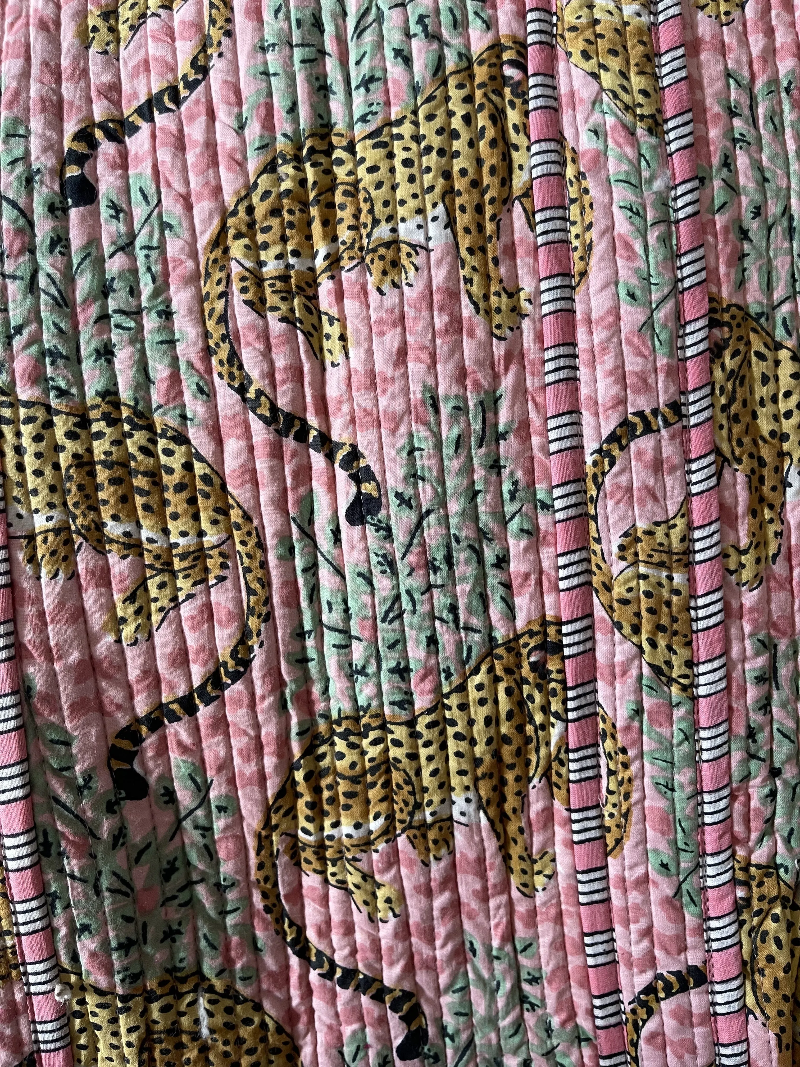 Tote Bag - Polite Coral Leopard