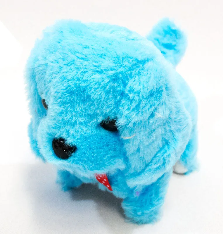 Toy Fluffy Dogs Barks & Walks