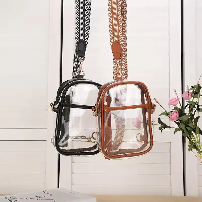Transparent PVC Shoulder Bag