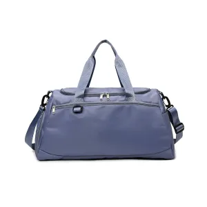 Travel Duffle Bag Weekend Bag Carry On Cabin Bag Gym Sports Bag Blue
