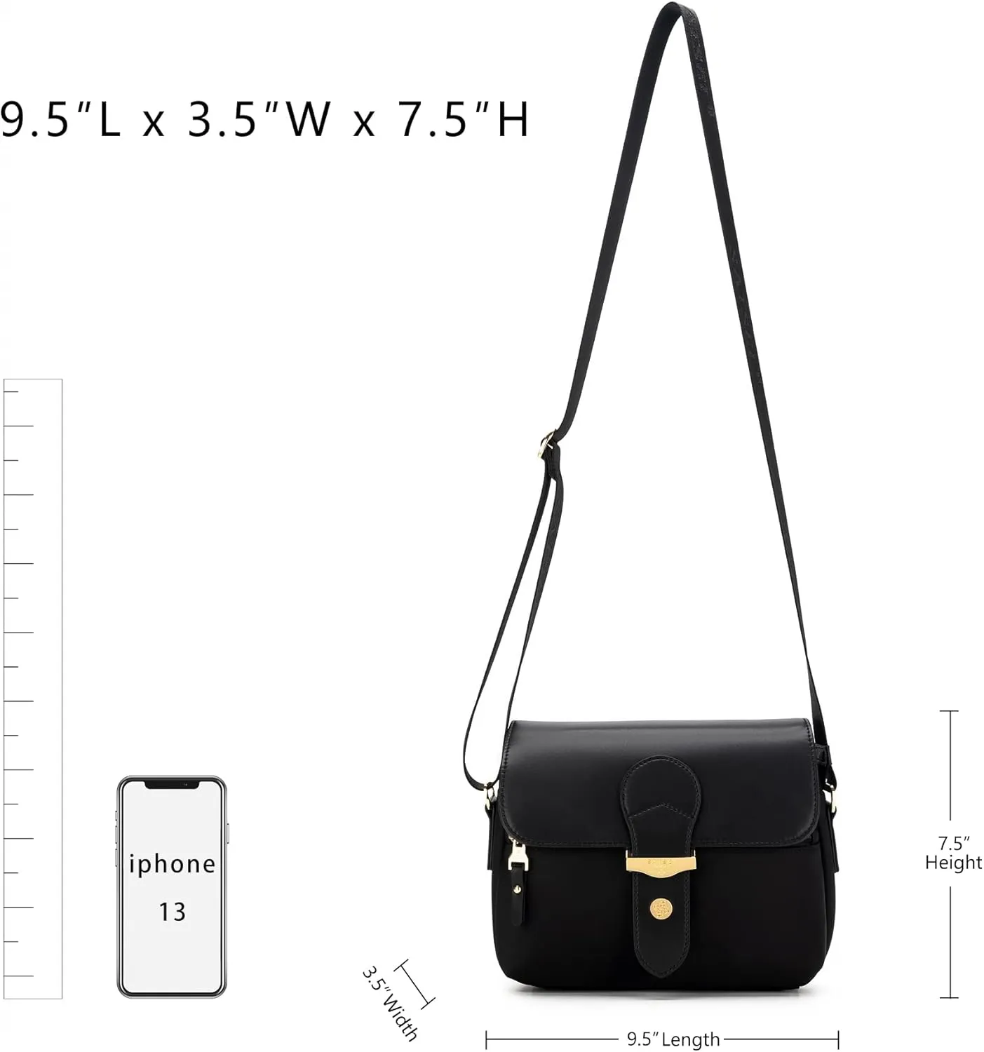 Travel Purses for Women Versatile Multi Pocket Crossbody Bags for Women