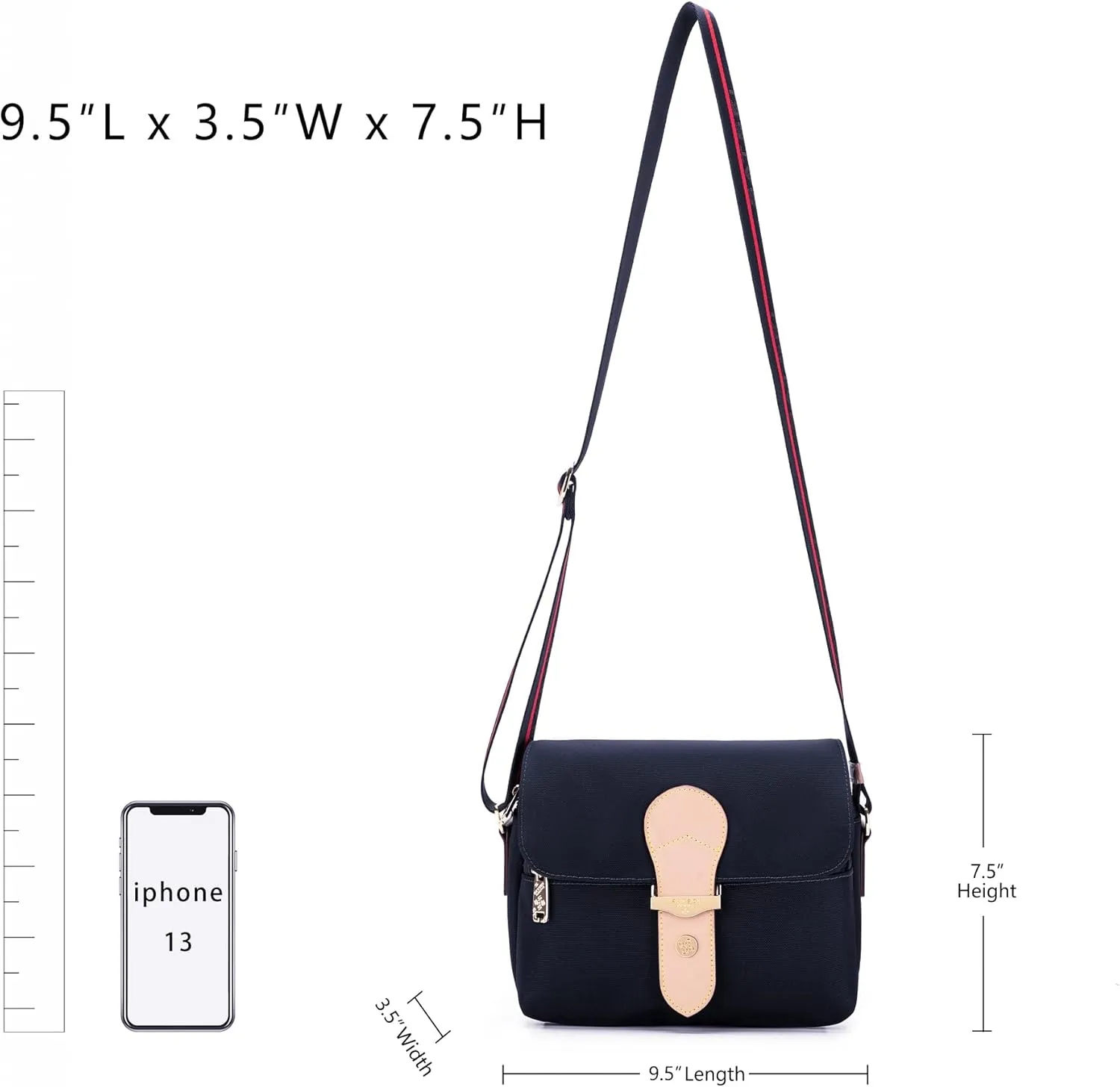 Travel Purses for Women Versatile Multi Pocket Crossbody Bags for Women