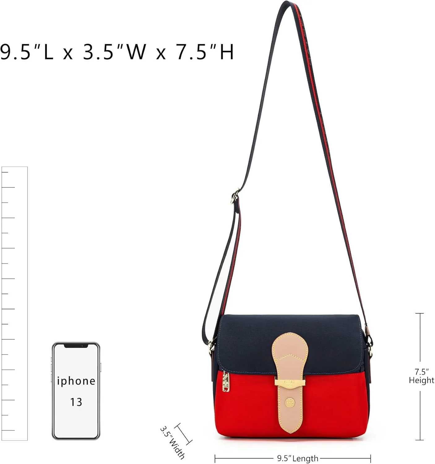 Travel Purses for Women Versatile Multi Pocket Crossbody Bags for Women