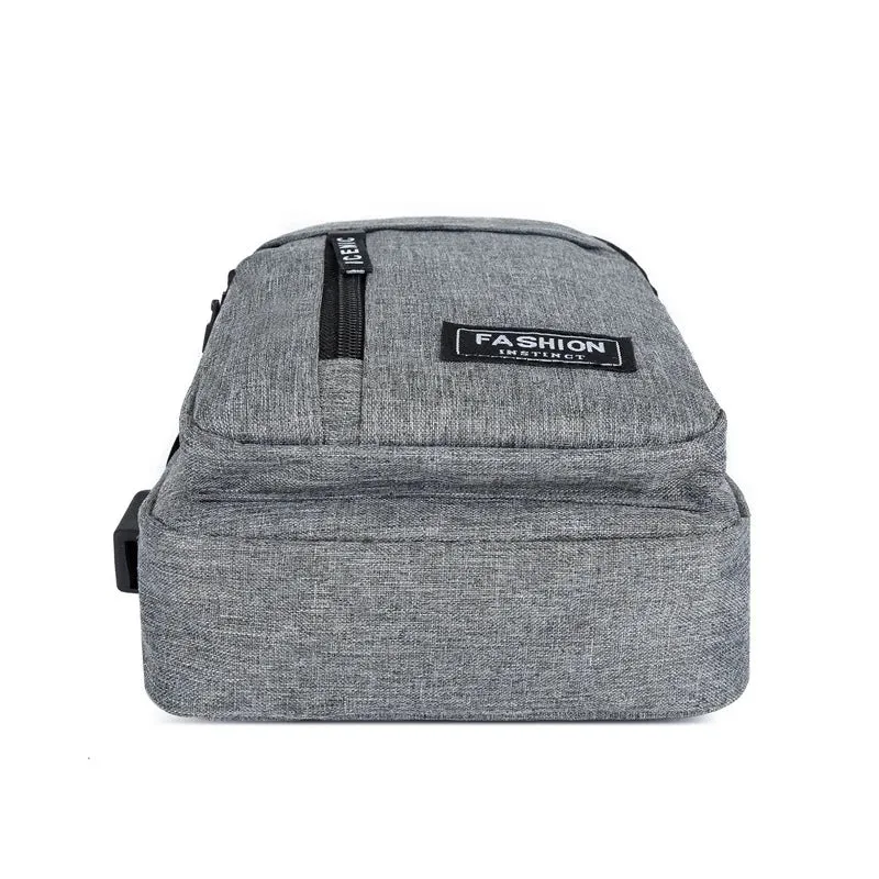 Trendy & Stylish Men’s Casual Oxford Chest Bag | Waterproof, Multifunctional Shoulder Messenger Bag – Easy Gift for Him