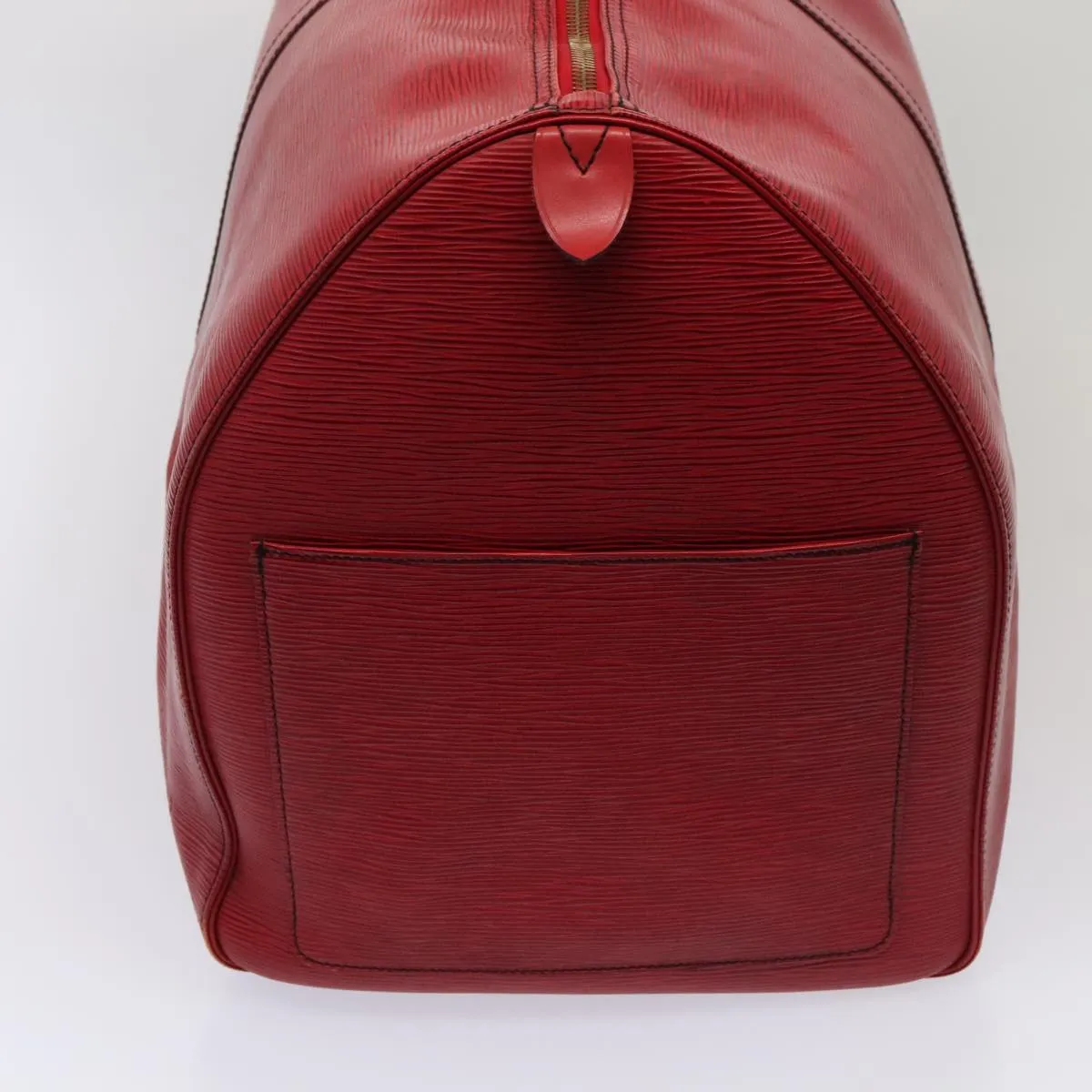 Trendy Inspired Louis Vuitton Epi Keepall 60 Boston Bag Red M42947 Lv Auth 88369