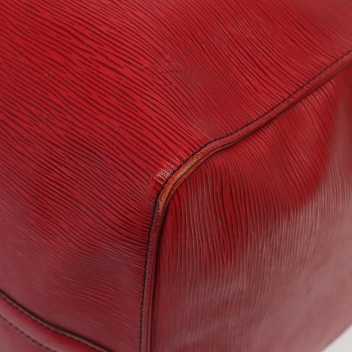 Trendy Inspired Louis Vuitton Epi Keepall 60 Boston Bag Red M42947 Lv Auth 88369