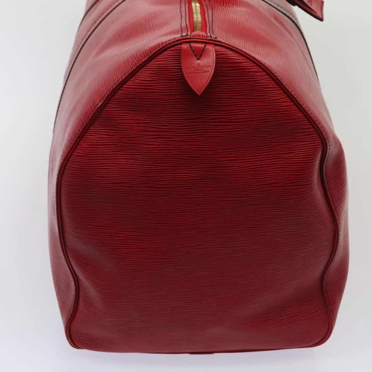 Trendy Inspired Louis Vuitton Epi Keepall 60 Boston Bag Red M42947 Lv Auth 88369
